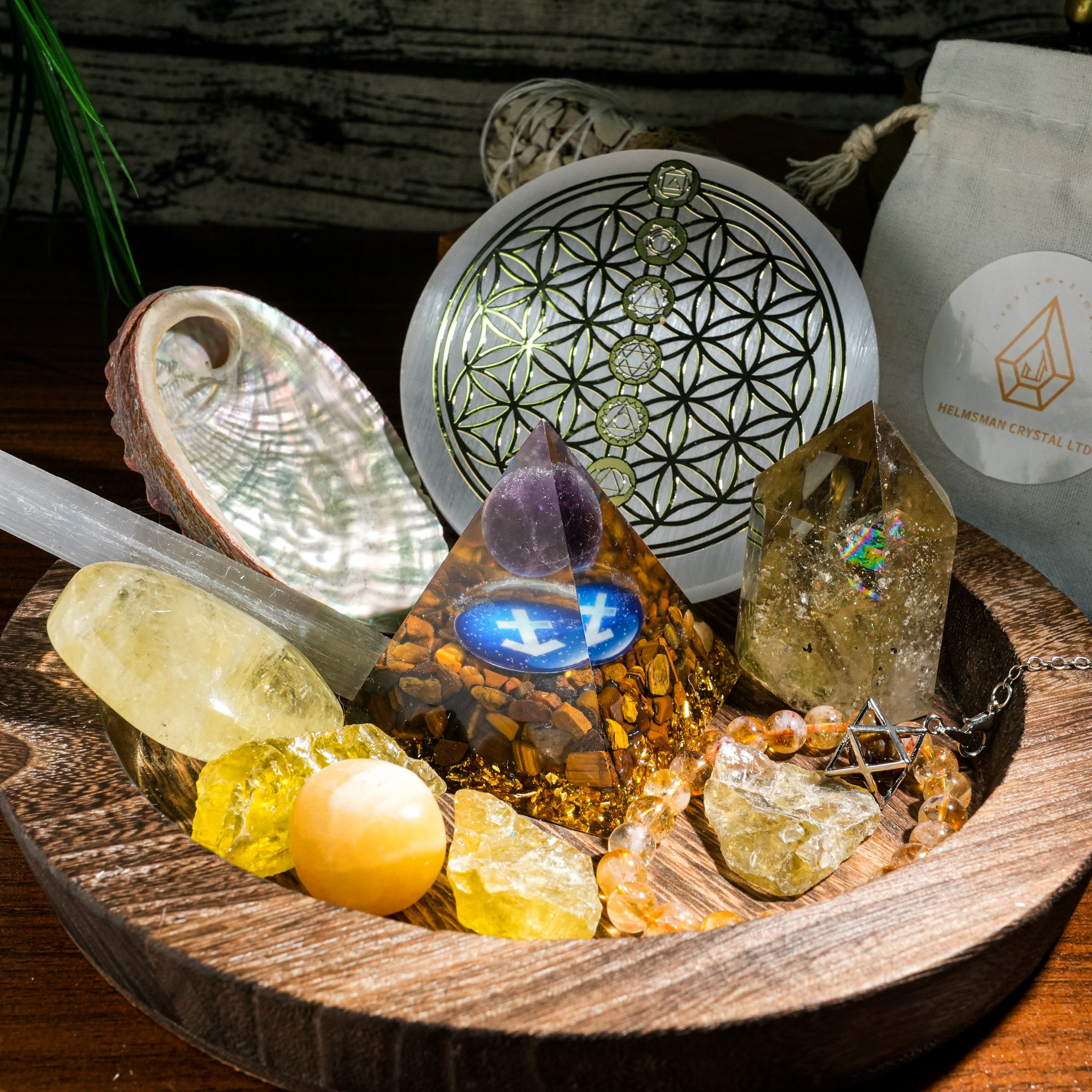 Birthstone Crystal Ritual Set-Helmsman Crystal