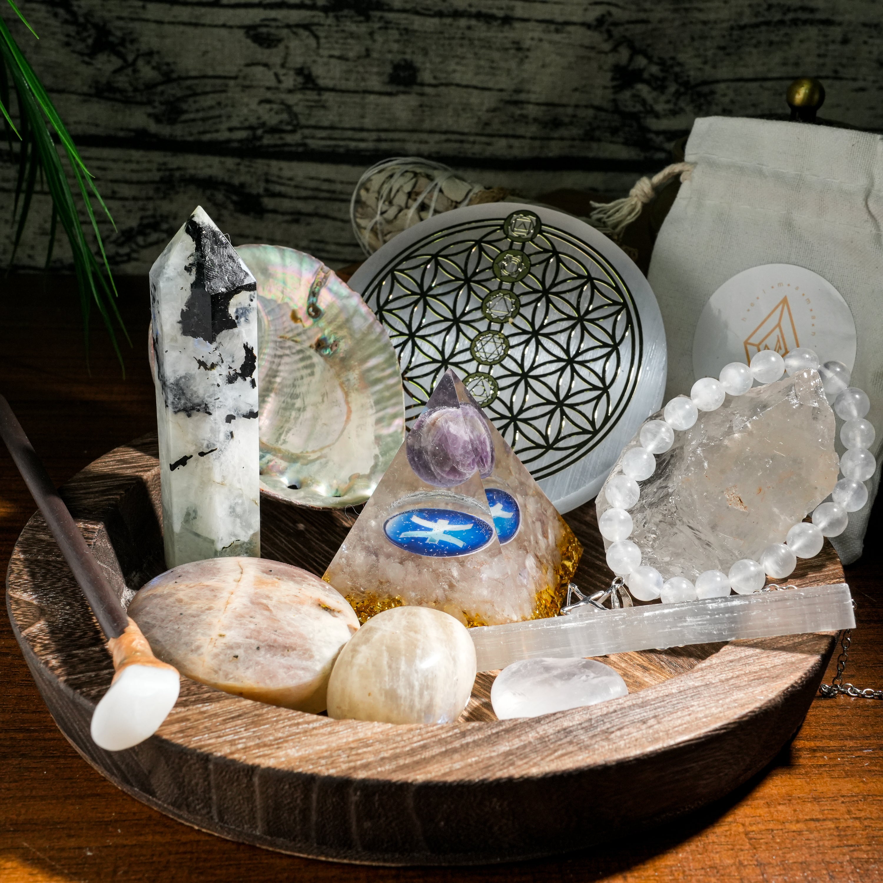 Birthstone Crystal Ritual Set-Helmsman Crystal