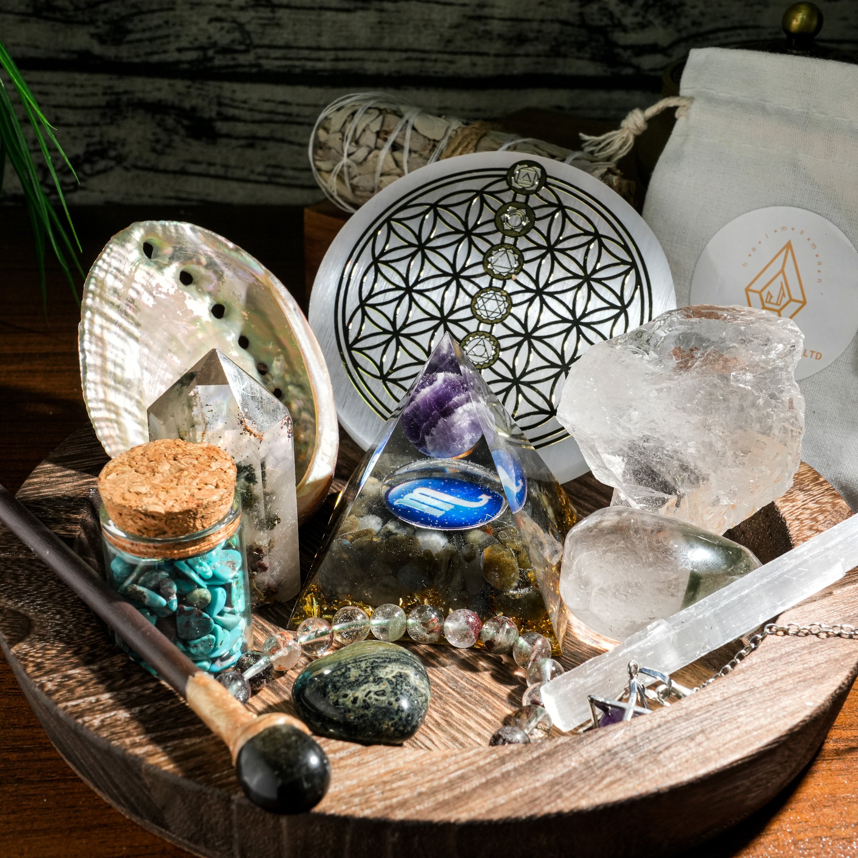 Birthstone Crystal Ritual Set-Helmsman Crystal