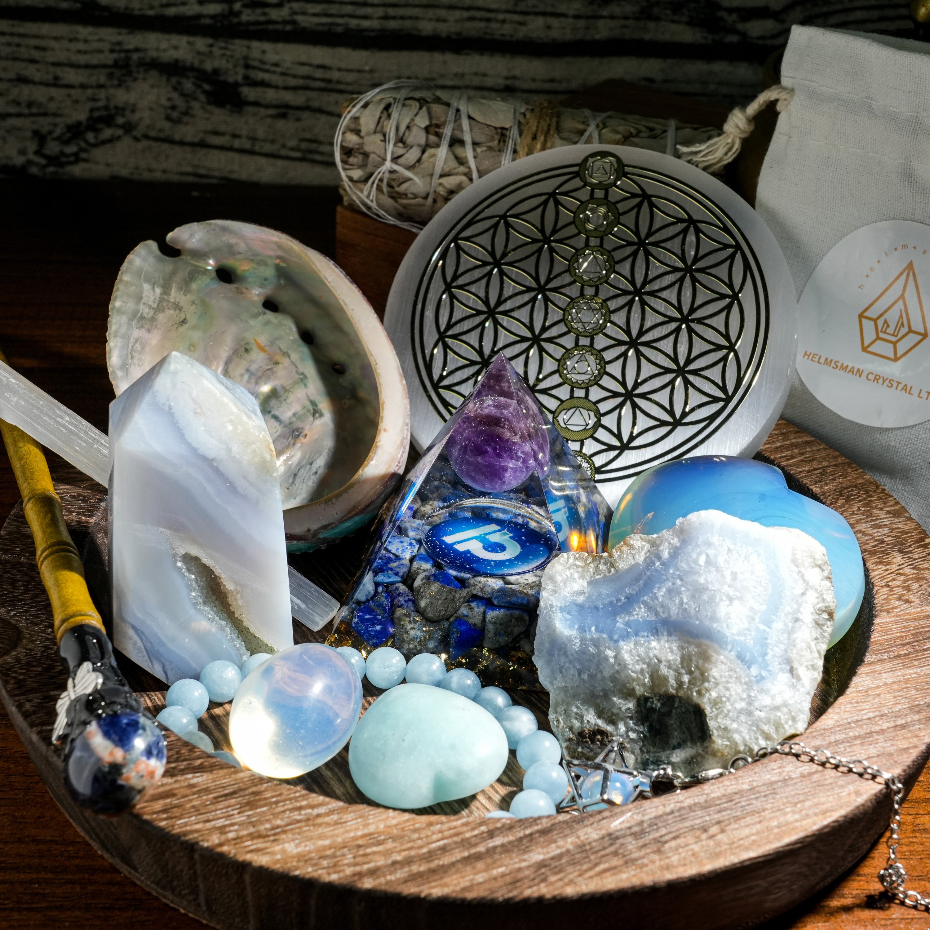Birthstone Crystal Ritual Set-Helmsman Crystal