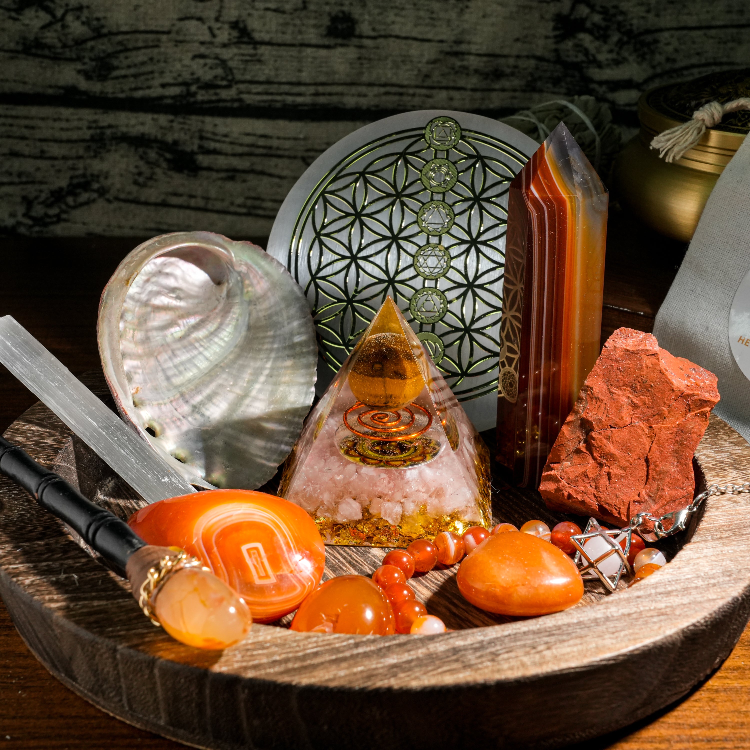 Birthstone Crystal Ritual Set-Helmsman Crystal