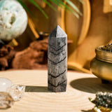 Black Network Stone Point - helmsman - crystal