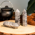 Black Network Stone Point - helmsman - crystal
