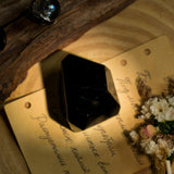 Black Obsidian Freeform - helmsman - crystal