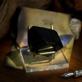 Black Obsidian Freeform - helmsman - crystal