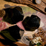 Black Obsidian Freeform - helmsman - crystal