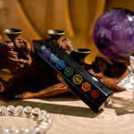 Black Obsidian Healing Point-Helmsman Crystal