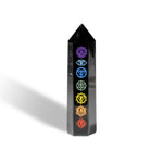 Black Obsidian Healing Point-Helmsman Crystal