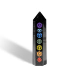 Black Obsidian Healing Point-Helmsman Crystal