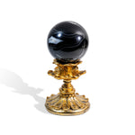 Black Onyx Sphere - helmsman - crystal