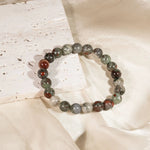 Blood Stone Bracelet - helmsman - crystal