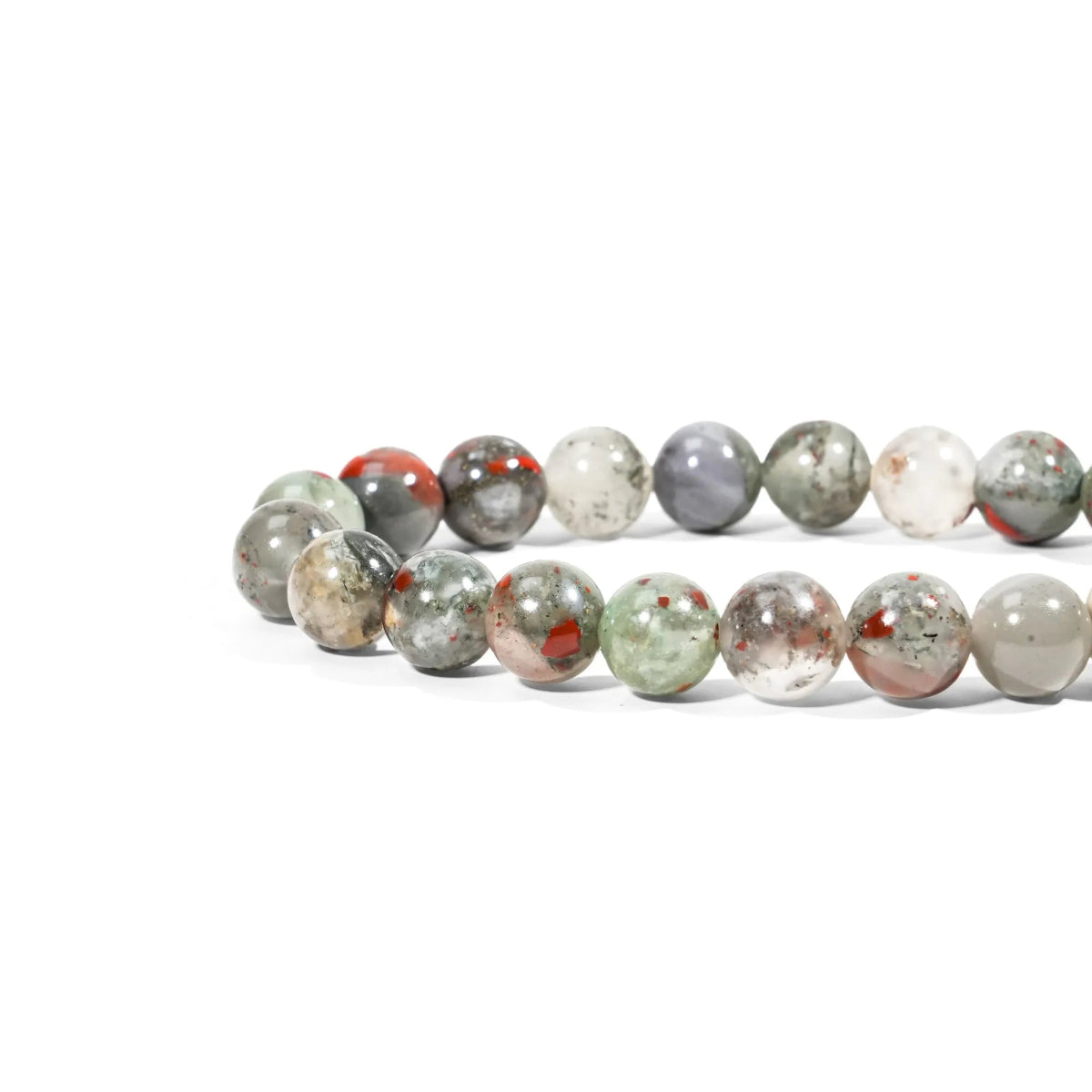 Blood Stone Bracelet - helmsman - crystal