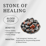 Bloodstone Flame Freeform - helmsman - crystal