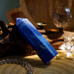 Blue Aventurine Point-Helmsman Crystal