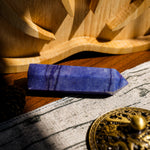 Blue Aventurine Point-Helmsman Crystal