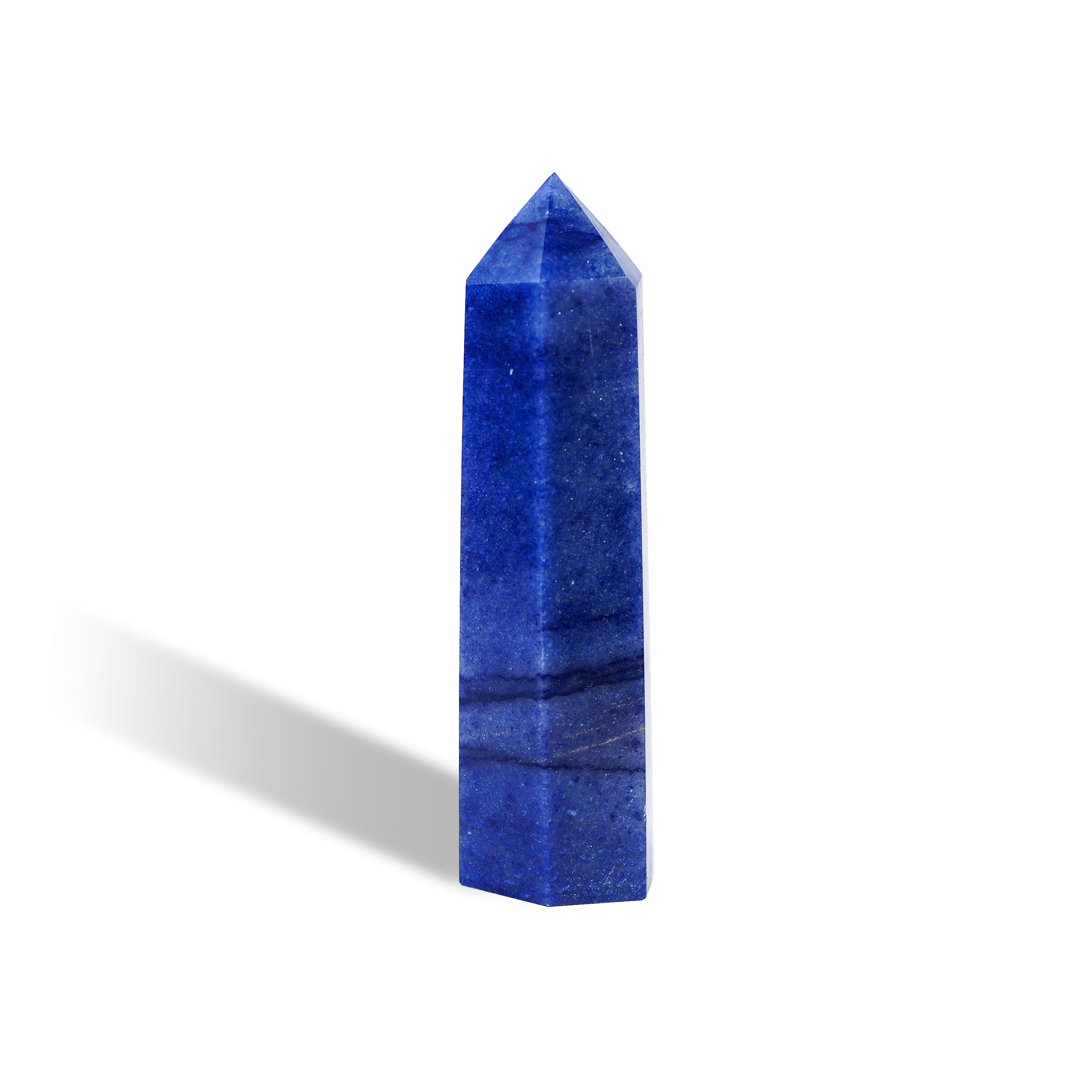 Blue Aventurine Point-Helmsman Crystal
