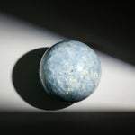 Blue Calcite Sphere - helmsman - crystal