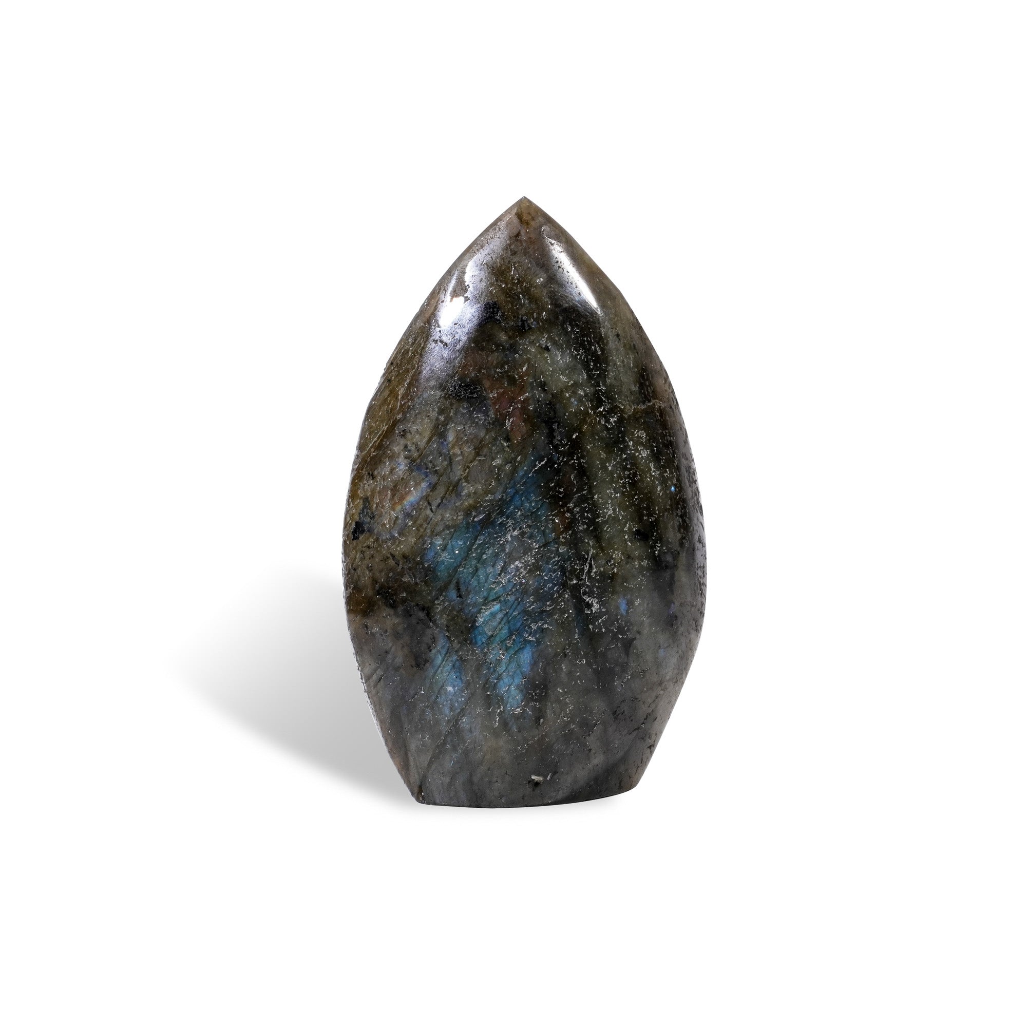 Blue Labradorite Flame Freeform - helmsman - crystal