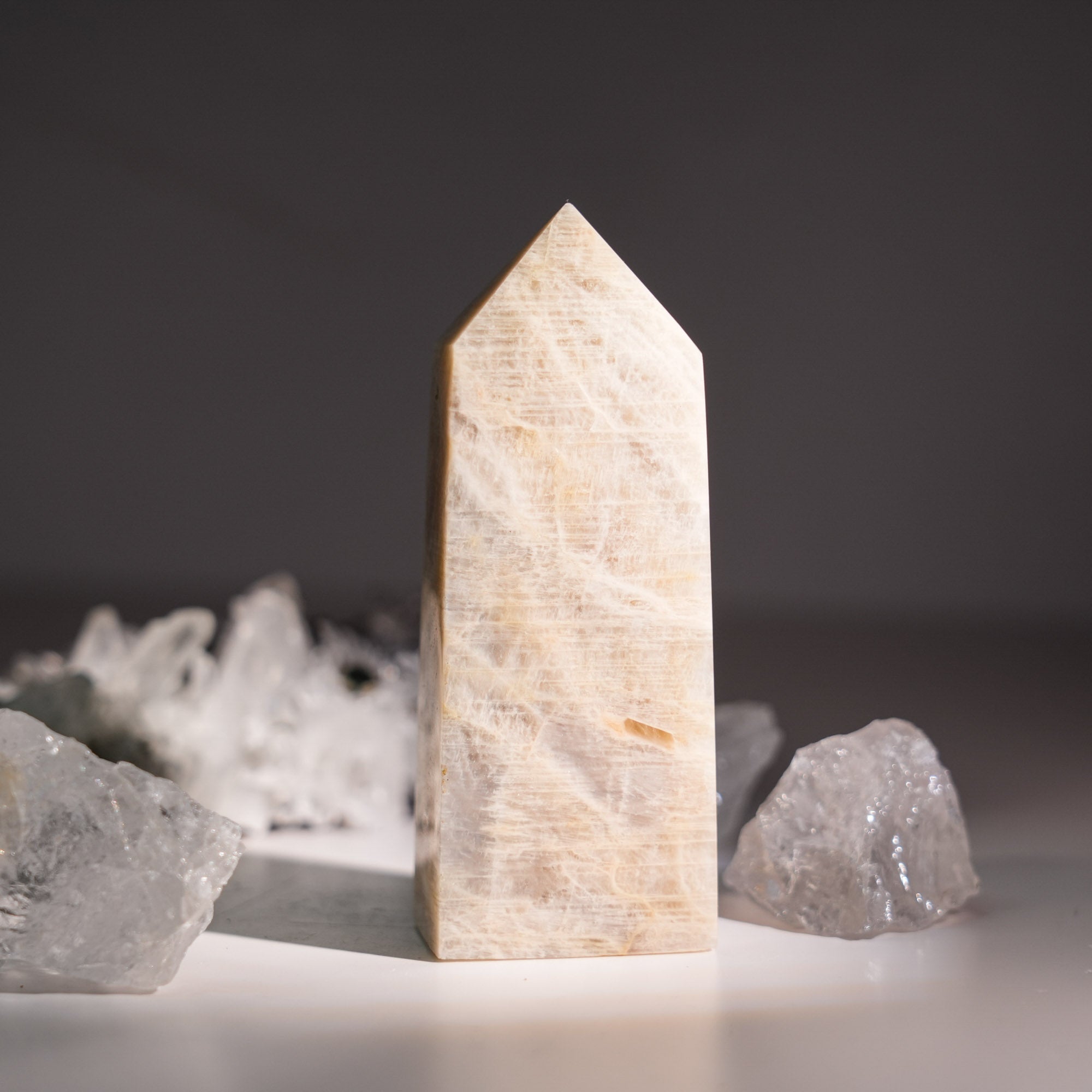 Blue Moonstone Tower - helmsman - crystal