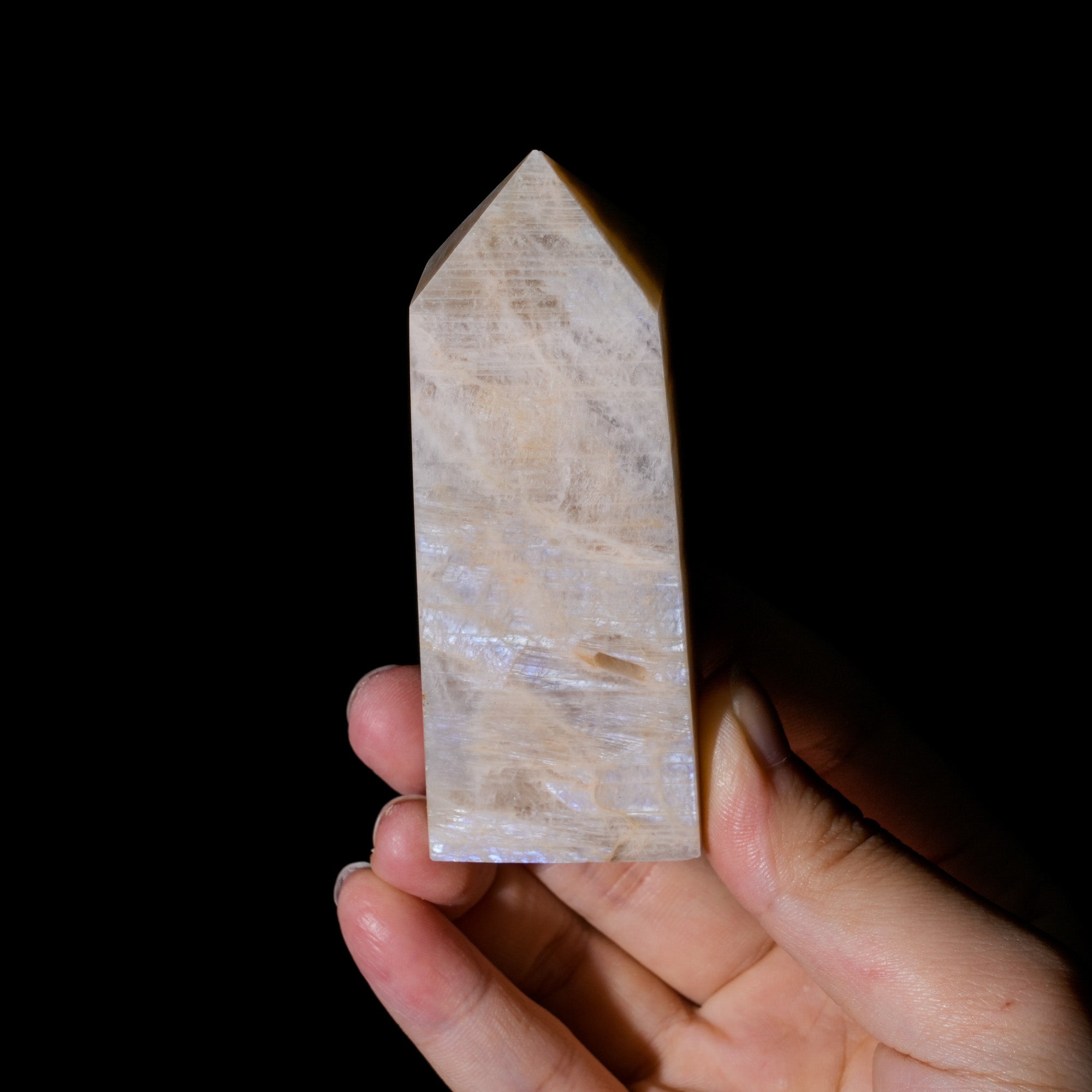 Blue Moonstone Tower - helmsman - crystal