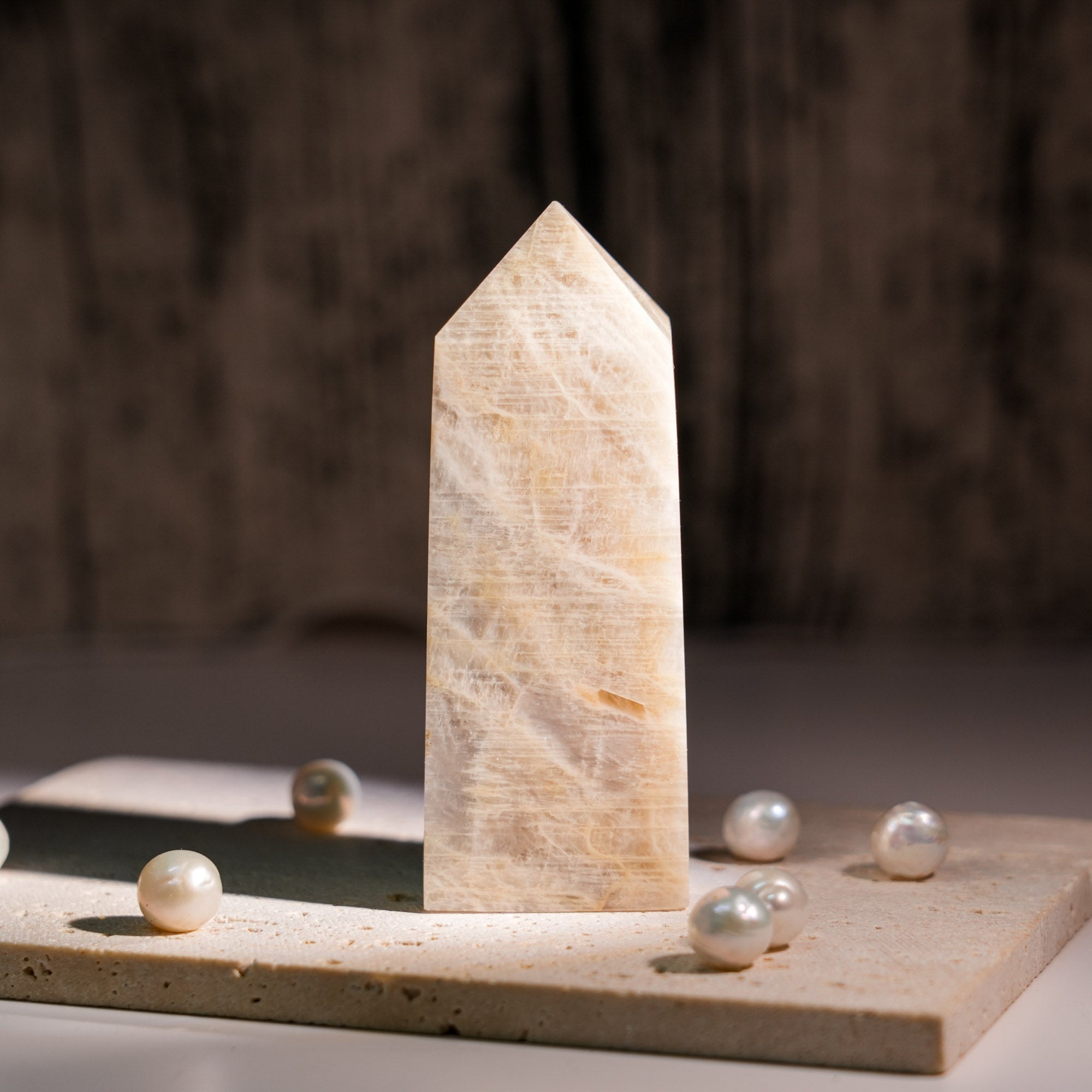 Blue Moonstone Tower - helmsman - crystal