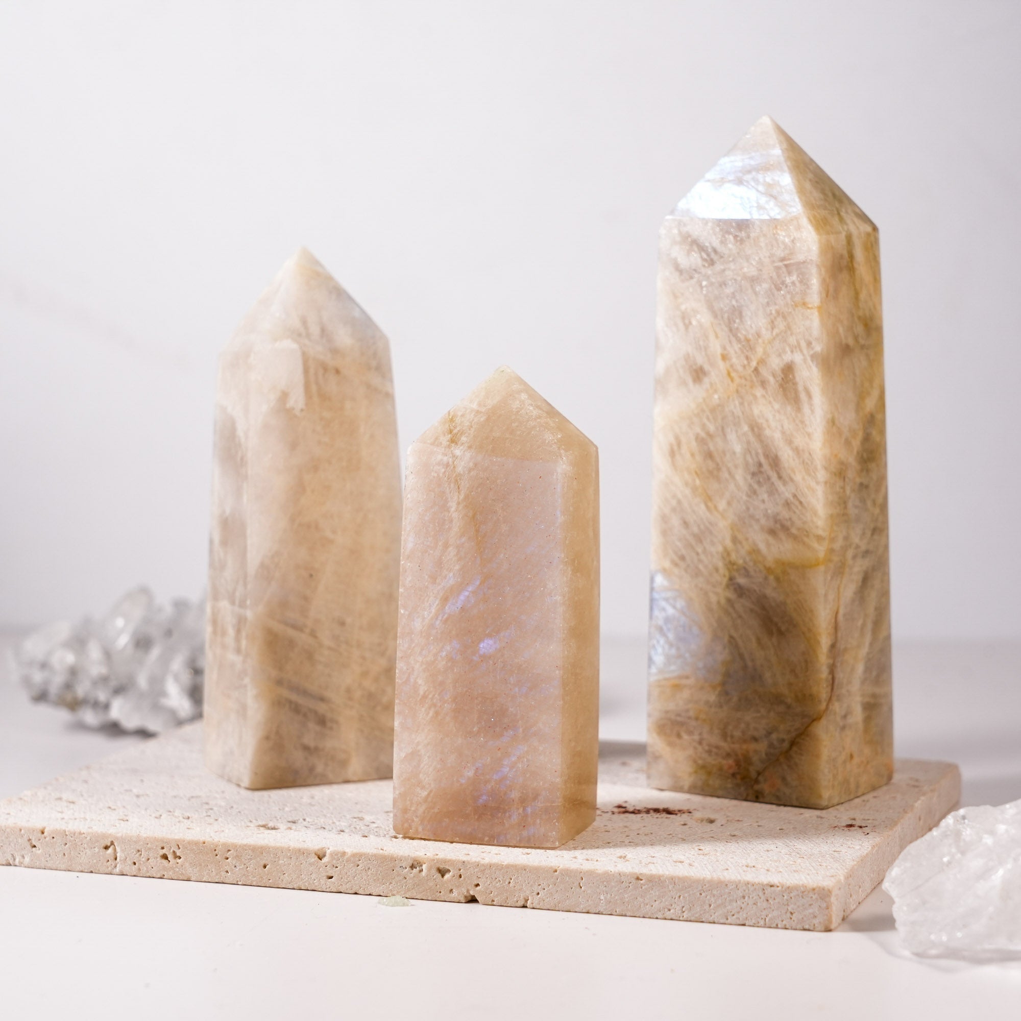 Blue Moonstone Tower - helmsman - crystal