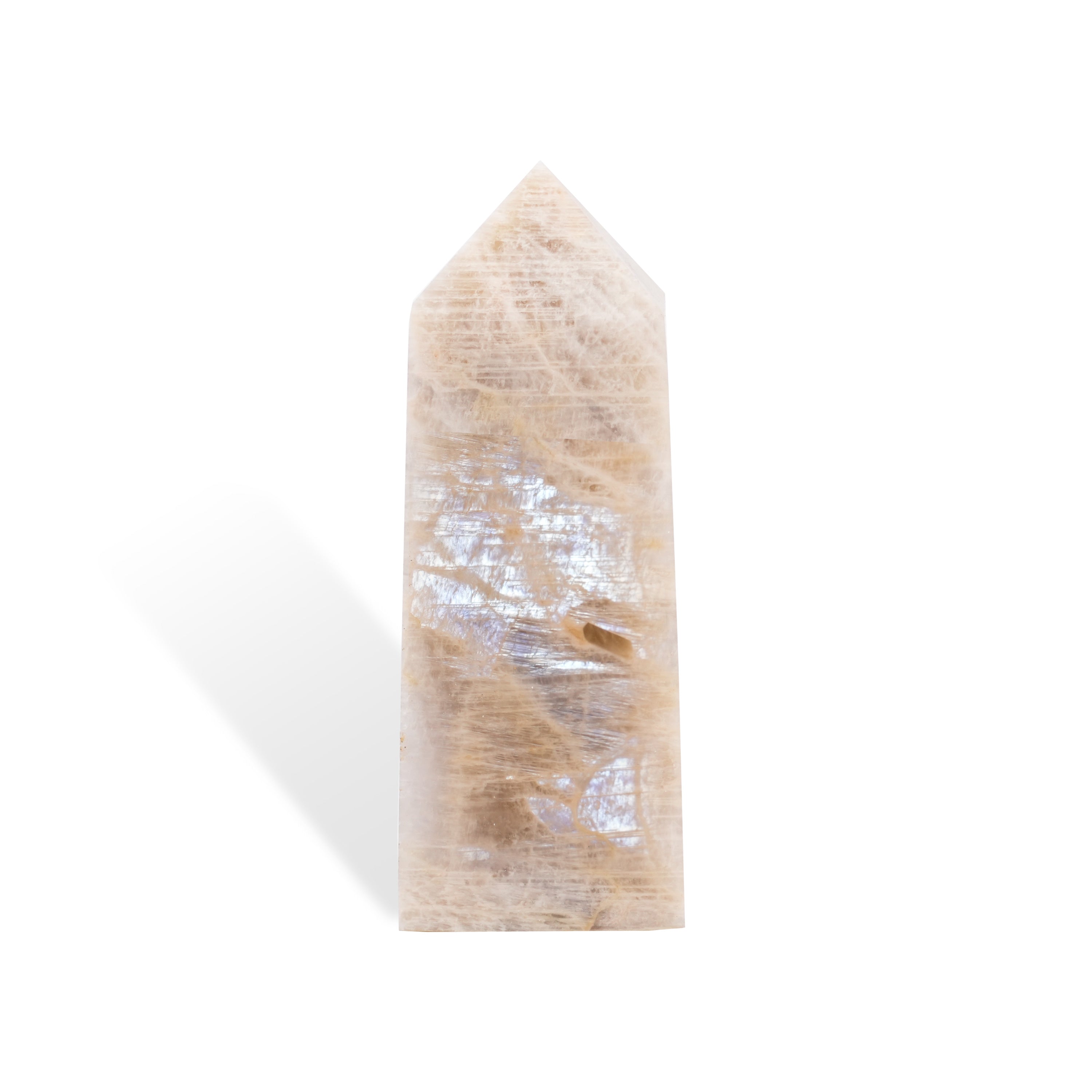 Blue Moonstone Tower-Helmsman Crystal