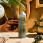 Blue Onyx Point - helmsman - crystal