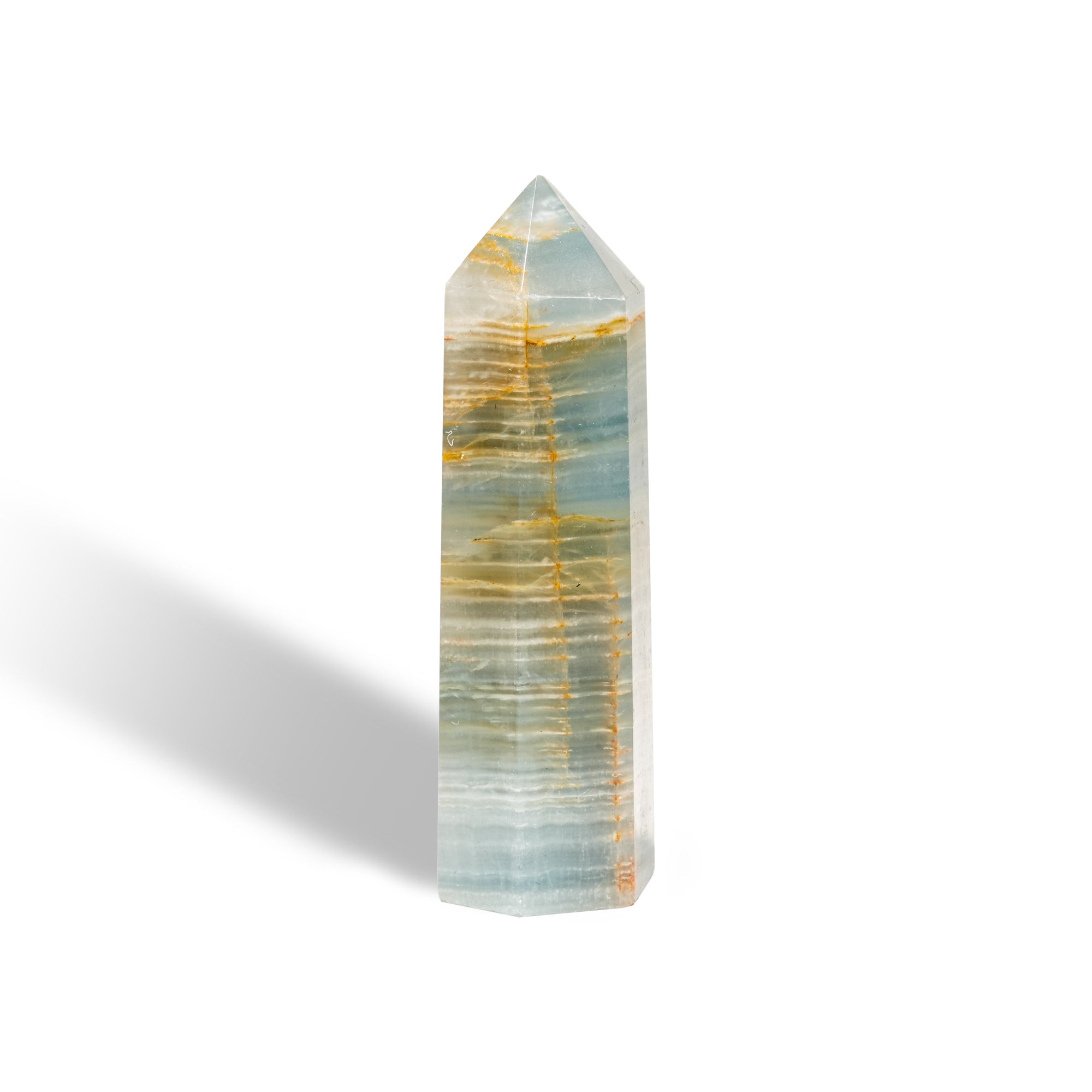Blue Onyx Point - helmsman - crystal