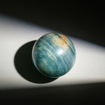 Blue Onyx Sphere - helmsman - crystal