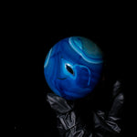 Blue Sardonyx Sphere - helmsman - crystal