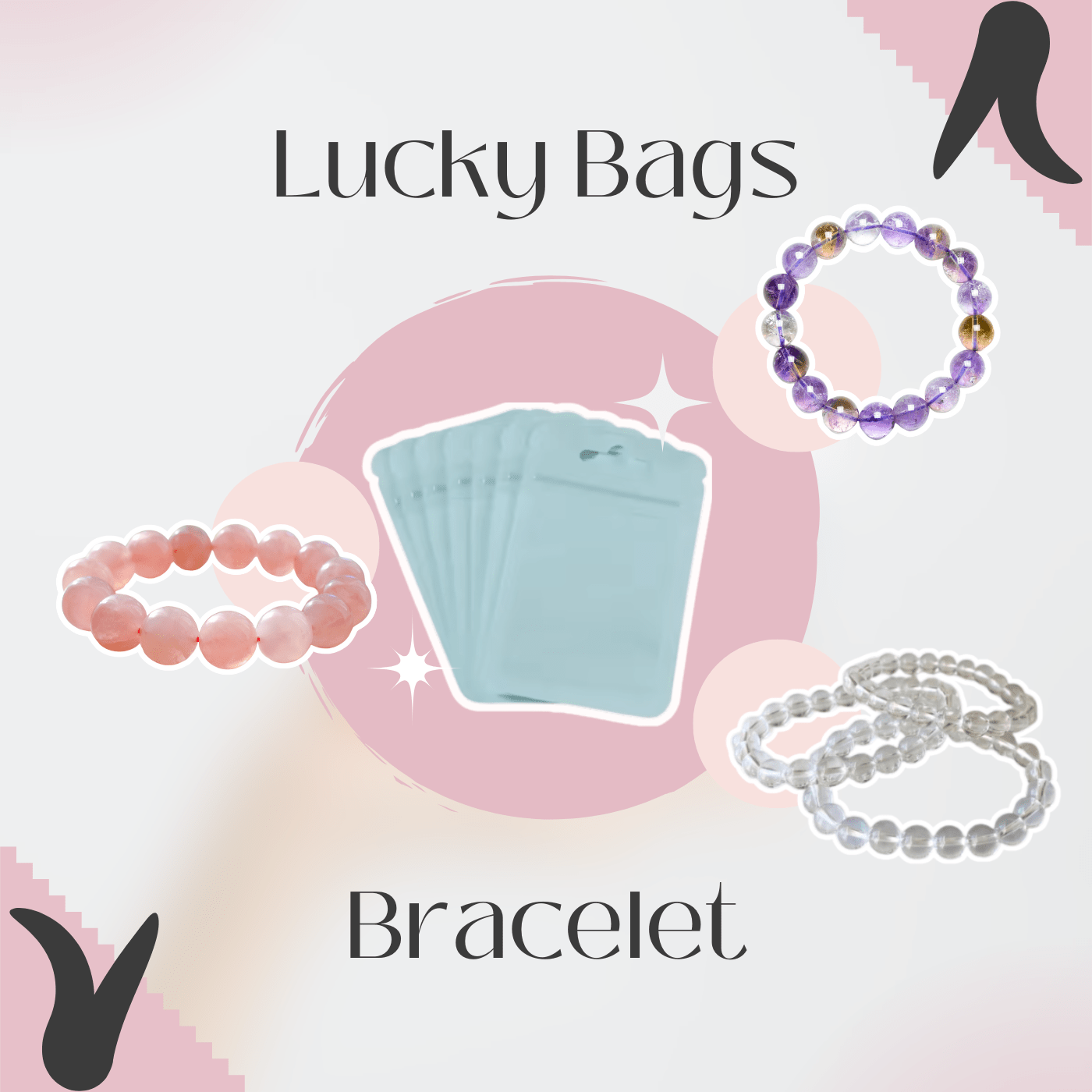 Bracelet Lucky Bags - helmsman - crystal