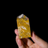 Bumblebee Jasper Tower (Man - made) - helmsman - crystal