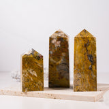 Bumblebee Jasper Tower (Man - made) - helmsman - crystal
