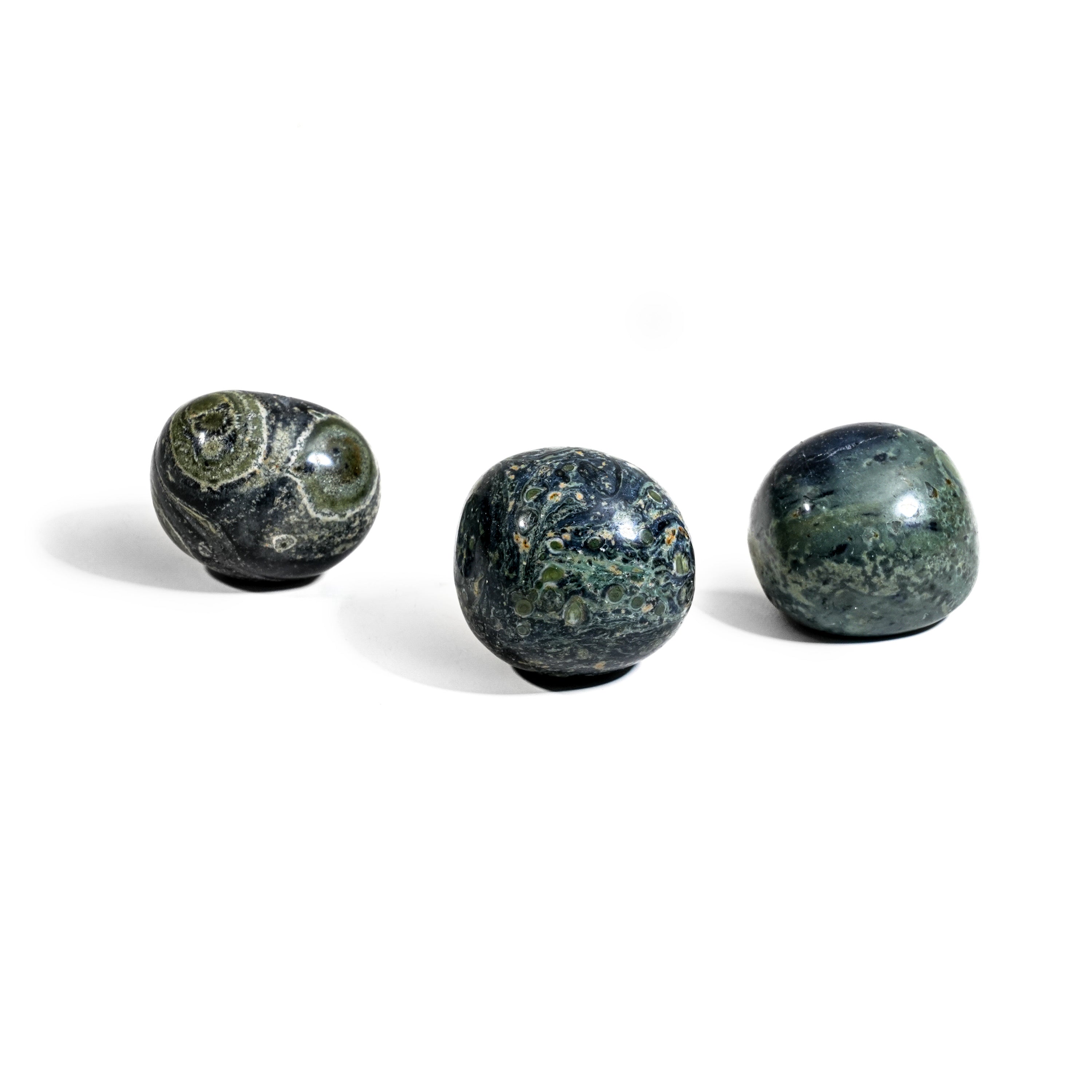 Bumblebee Jasper Tumbled Stone Set-Helmsman Crystal