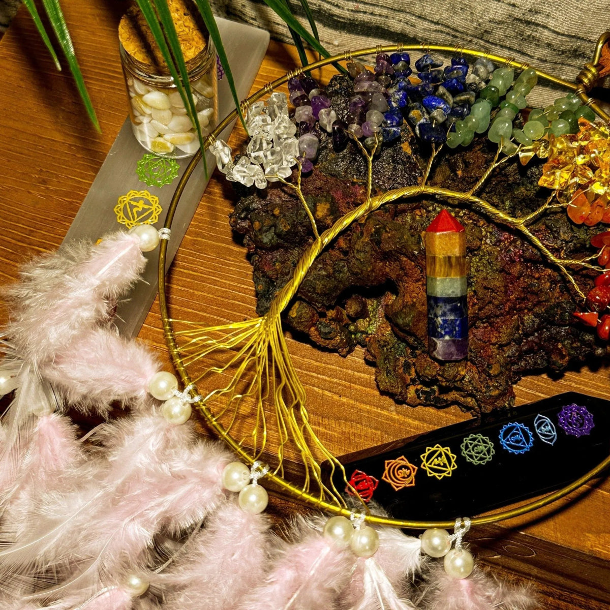Chakra Harmony Crystal Set - helmsman - crystal