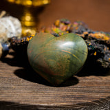 Cherry Creek Jasper Heart - helmsman - crystal