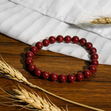 Cinnabar Bracelet - helmsman - crystal