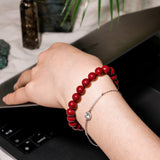 Cinnabar Bracelet-Helmsman Crystal