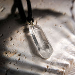 Clear Quartz Cluster Point Pendant Necklace - helmsman - crystal