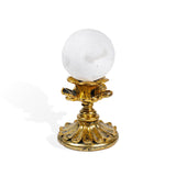 Clear Quartz Geode Sphere - helmsman - crystal
