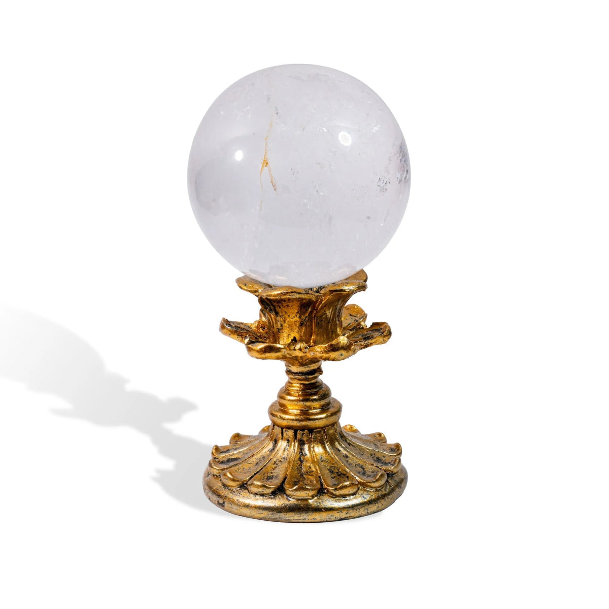 Clear Quartz Sphere - helmsman - crystal