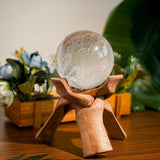 Clear Quartz Sphere - helmsman - crystal