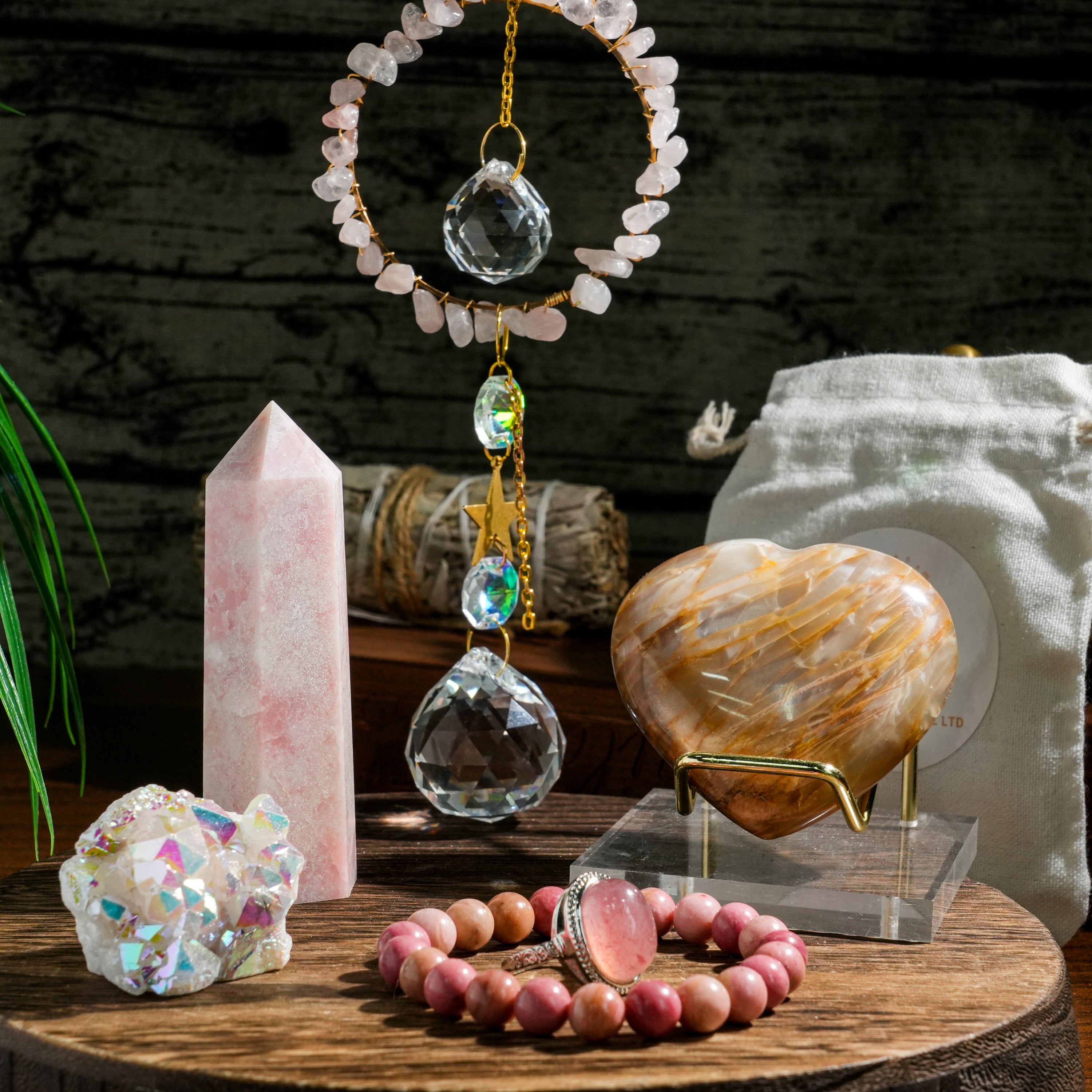 Crystal Energy Six-Piece Set-Helmsman Crystal