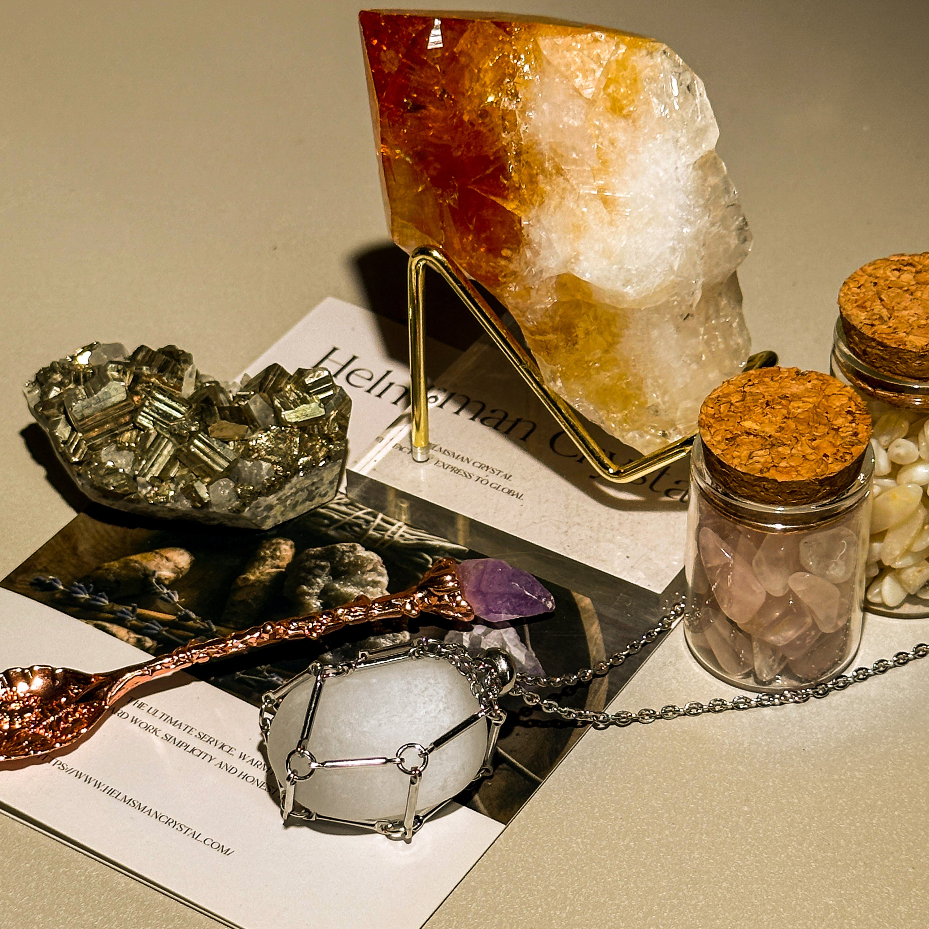 Crystal Explorer Crystal Set-Helmsman Crystal