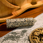 Dalmatian Jasper Point - helmsman - crystal