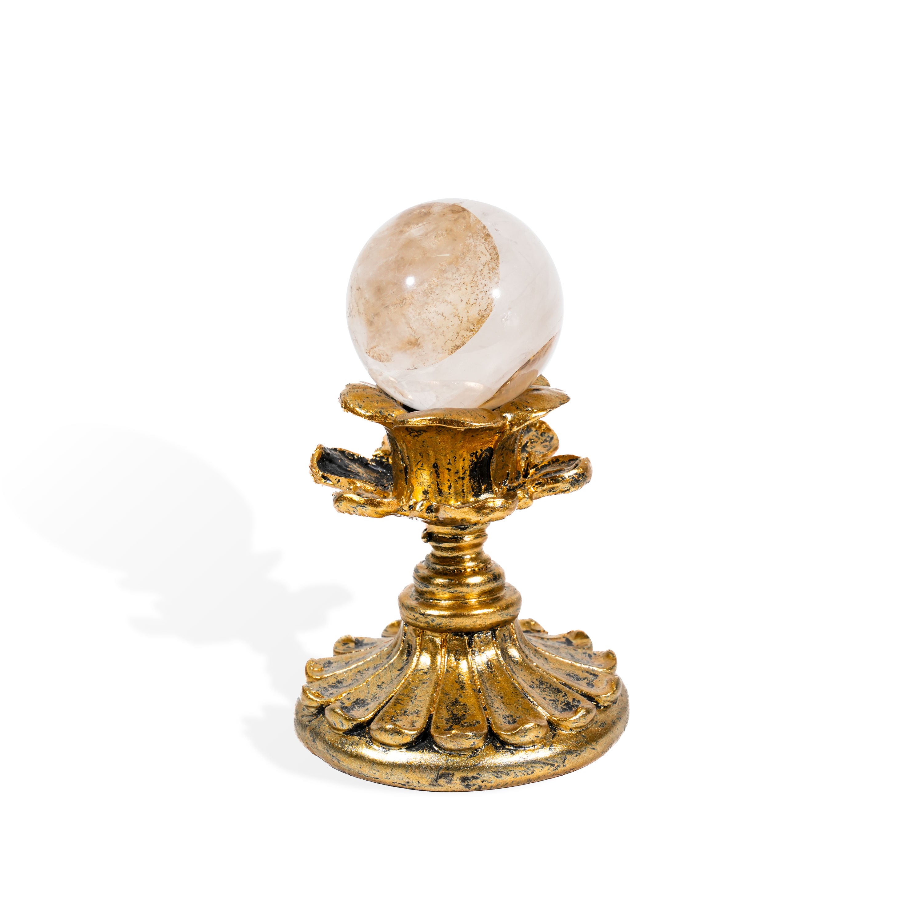 Dendritic Quartz Sphere - Helmsman Crystal - Healing Crystal