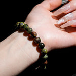 Dragon Blood Stone Bracelet - helmsman - crystal