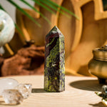 Dragon Blood Stone Point - helmsman - crystal