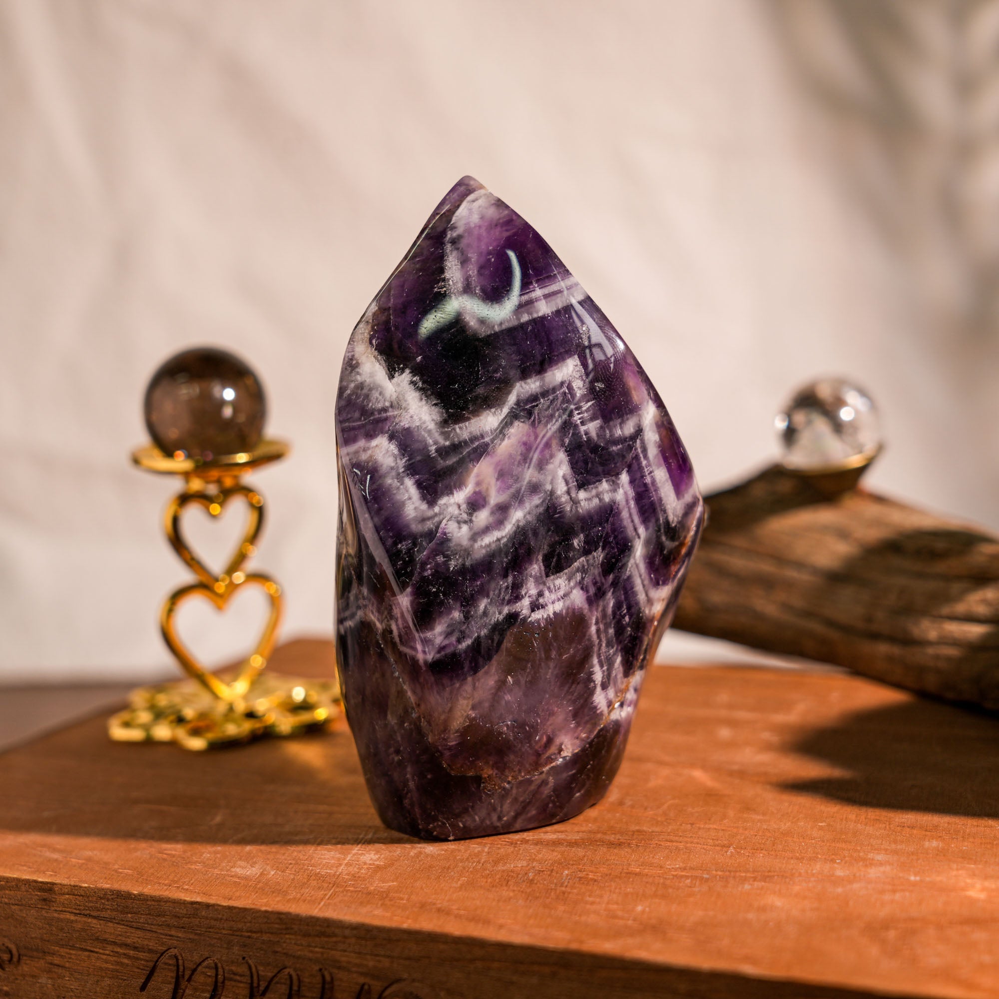 Dream Amethyst Freeform - helmsman - crystal